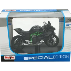 Kawasaki Ninja H2 R - Grön / Svart - Maisto - 1:18 - 11 cm