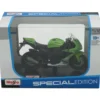 Kawasaki Ninja ZX-10R - Grön / Svart - Maisto - 1:18 - 11 cm