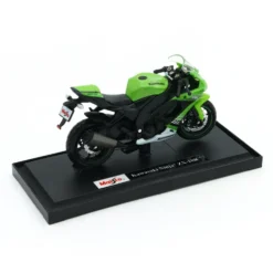Kawasaki Ninja ZX-10R - Grön / Svart - Maisto - 1:18 - 11 cm
