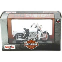 1952 K Model - Harley-Davidson - Vit - Maisto - 1:18