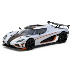 Koenigsegg Agera RS - Moon Silver / Svart - Tarmac Works