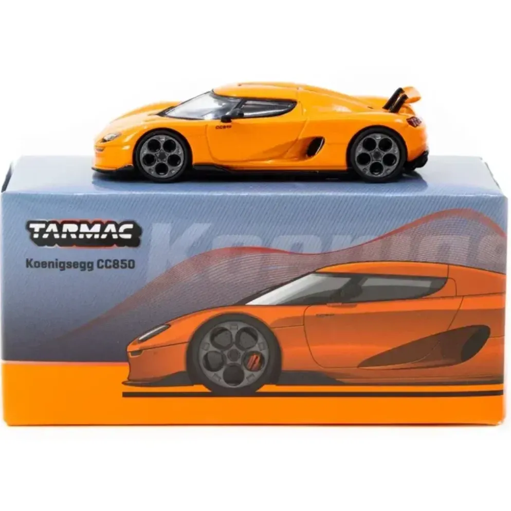 Koenigsegg CC850 - Orange - GLOBAL64 - Tarmac Works - 1:64