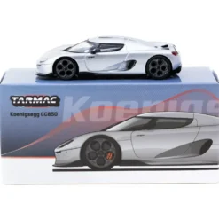 Koenigsegg CC850 - Silver - GLOBAL64 - Tarmac Works - 1:64