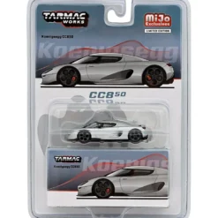 Koenigsegg CC850 - Silver - GLOBAL64 - Tarmac Works - 1:64