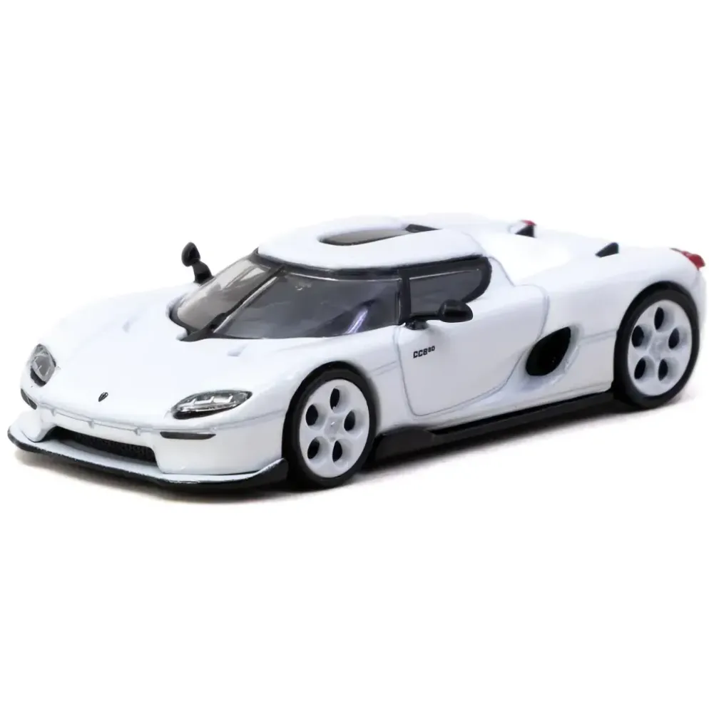 Koenigsegg CC850 - Vit - Cards Combo Set - GLOBAL64 - Tarmac - 1:64