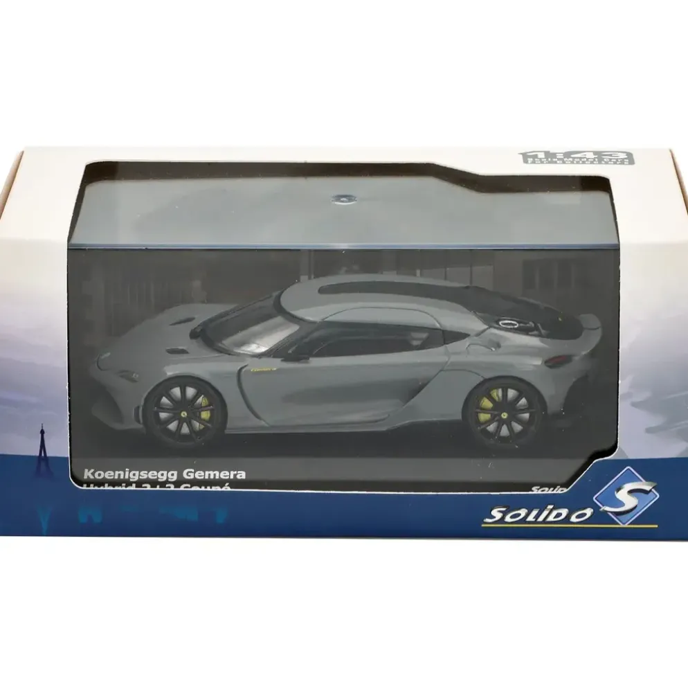 Koenigsegg Gemera - 2021 - Grå - Solido - 1:43