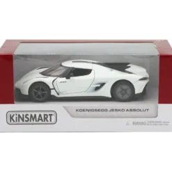 Koenigsegg Jesko Absolut - Vit - 1:36 - Kinsmart