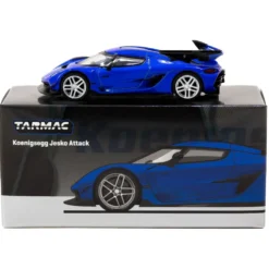 Koenigsegg Jesko Attack - Blå - Tarmac Works - 1:64
