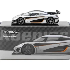 Koenigsegg One:1 - Silver - Tarmac Works - 1:64