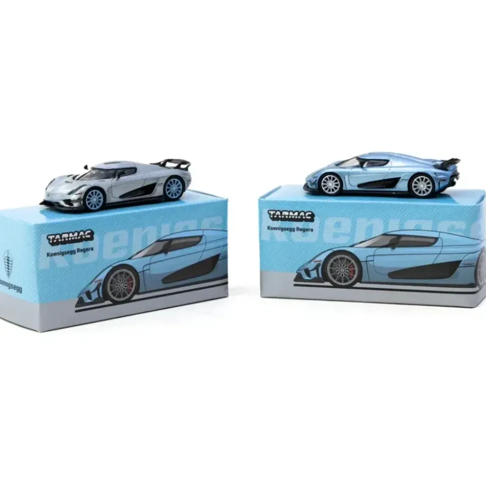 Koenigsegg Regera - Blå - GLOBAL64 - Tarmac Works - 1:64