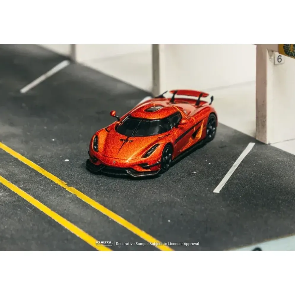 Koenigsegg Regera - Orange Metallic - GLOBAL64 - Tarmac Works - 1:64