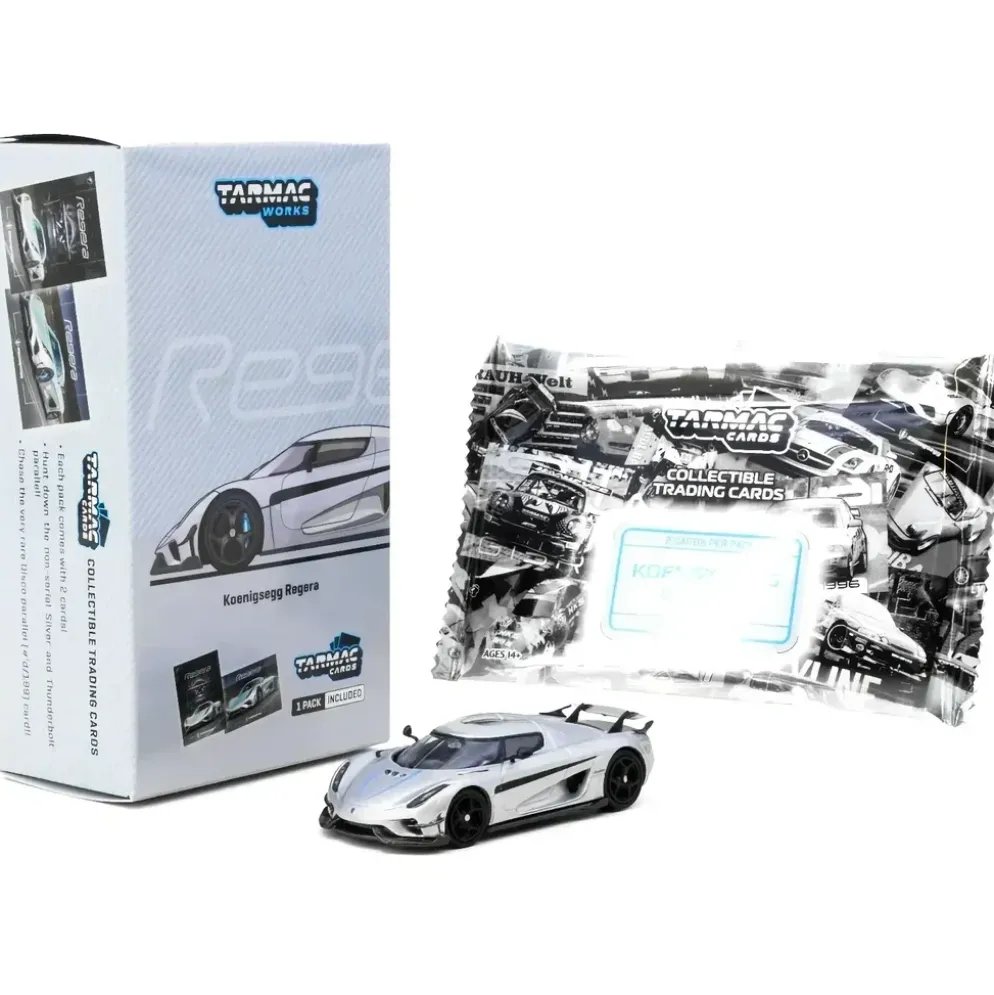 Koenigsegg Regera - Silver - Tarmac Works - 1:64