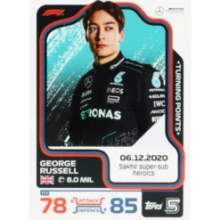10 kort - F1 Turbo Attax 2024 - Topps