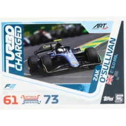 10 kort - F1 Turbo Attax 2024 - Topps