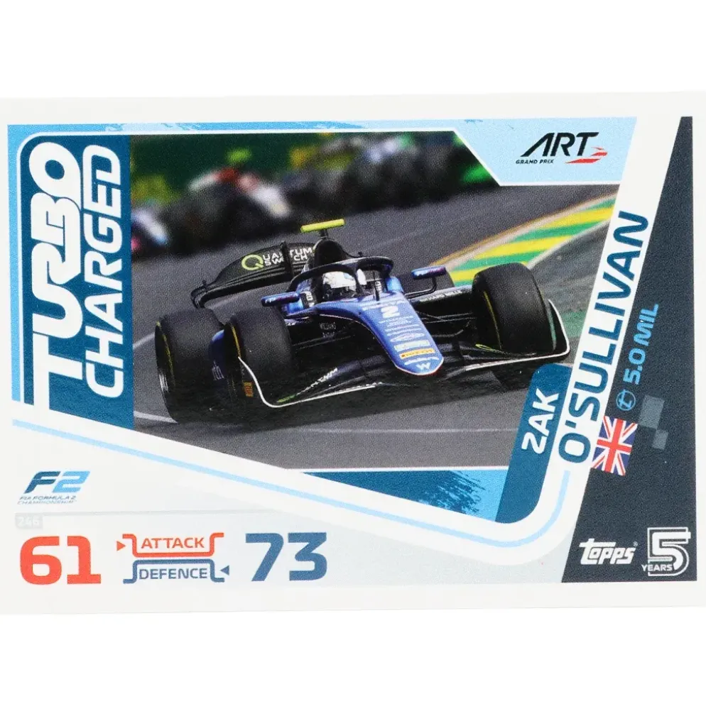 10 kort - F1 Turbo Attax 2024 - Topps