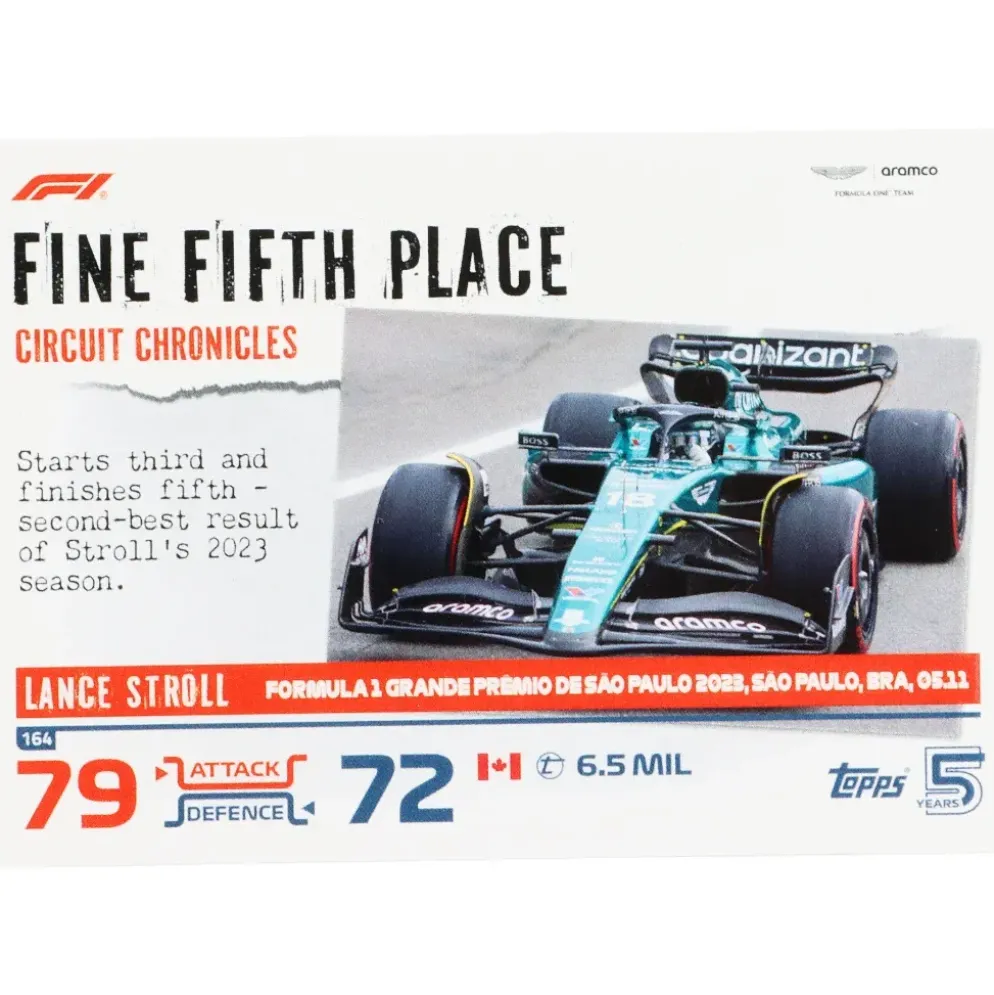 10 kort - F1 Turbo Attax 2024 - Topps