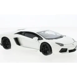 Lamborghini Aventador Coupé - Vit - 1:24 - Welly