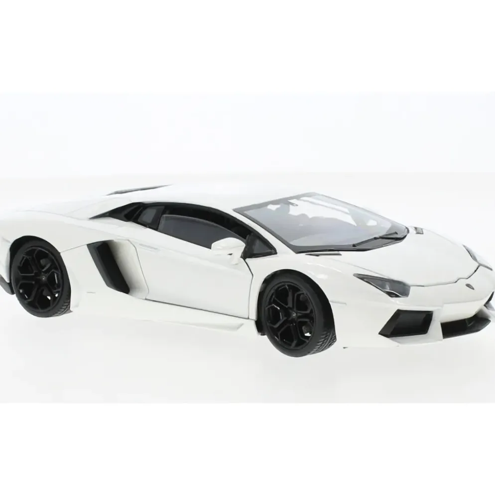 Lamborghini Aventador Coupé - Vit - 1:24 - Welly