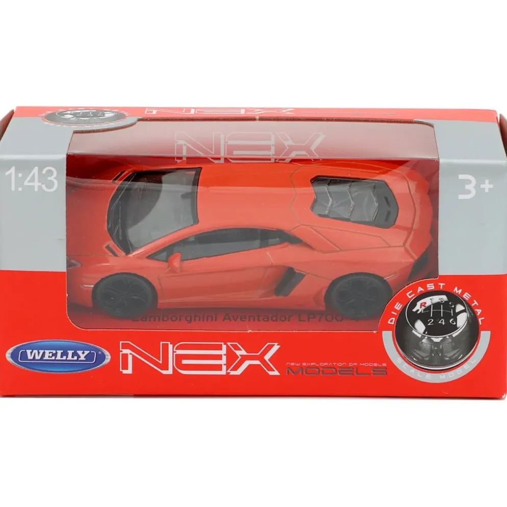 Lamborghini Aventador LP700-4 - Orange - Welly - 11 cm