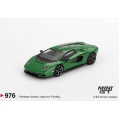 Lamborghini Countach LPI 800-4 - Grön - 976 - Mini GT - 1:64