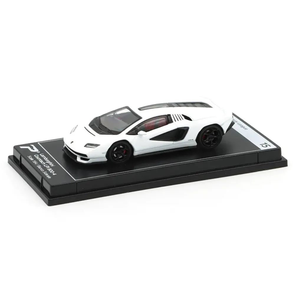 Lamborghini Countach LPI 800-4 - Vit - PosterCars - 1:64