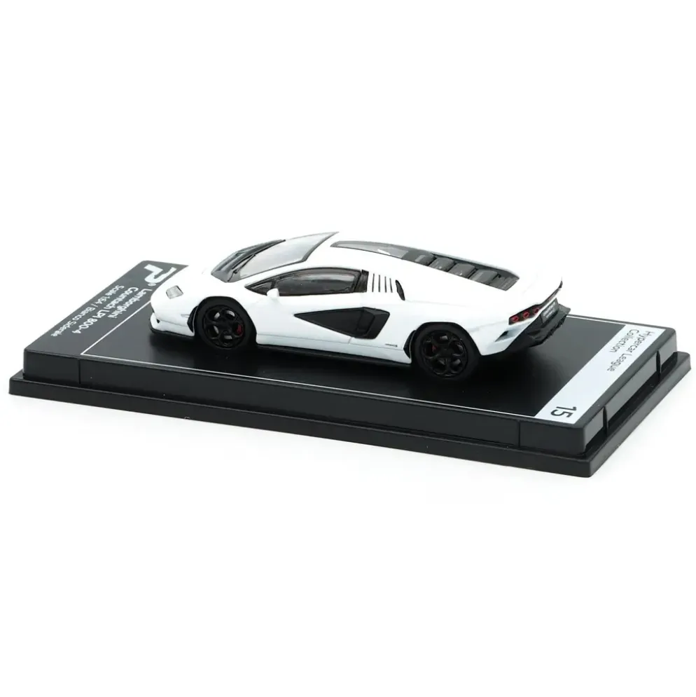 Lamborghini Countach LPI 800-4 - Vit - PosterCars - 1:64