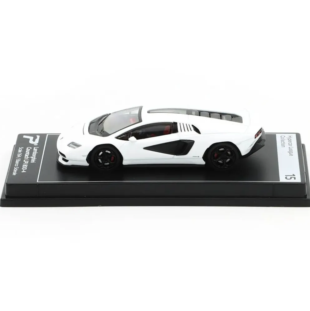 Lamborghini Countach LPI 800-4 - Vit - PosterCars - 1:64