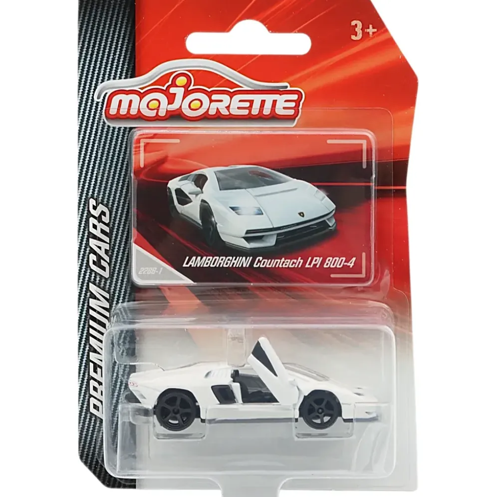 Lamborghini Countach LPI 800-4 - Vit - Majorette - 7 cm