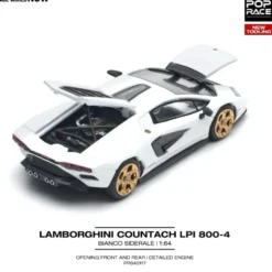 Lamborghini Countach LPI 800-4 - Vit - Pop Race - 1:64
