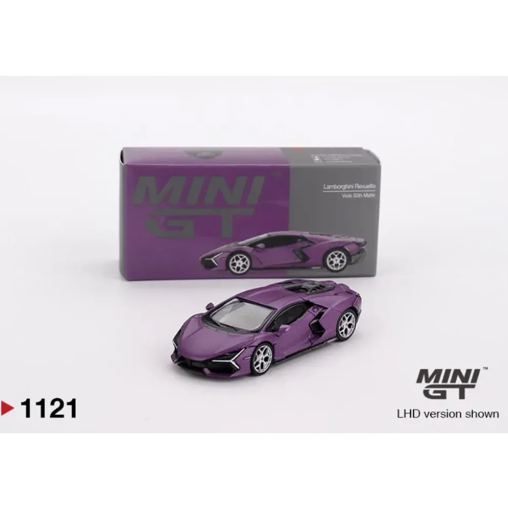 Lamborghini Revuelto - Viola 30th Matte - 1121 - Mini GT - 1:64