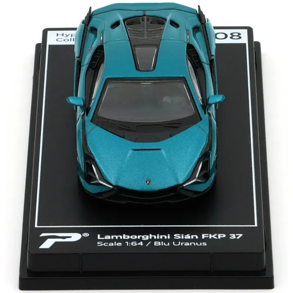 Lamborghini Sián FKP 37 - Blå - PosterCars - 1:64