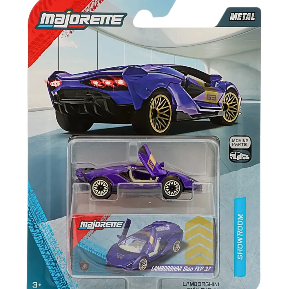 Lamborghini Sián FKP 37 - Lila - Showroom Deluxe Cars - Majorette - 7 cm