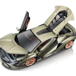 Lamborghini Sián FKP 37 - Olivgrön - 2019 - Bburago - 1:18