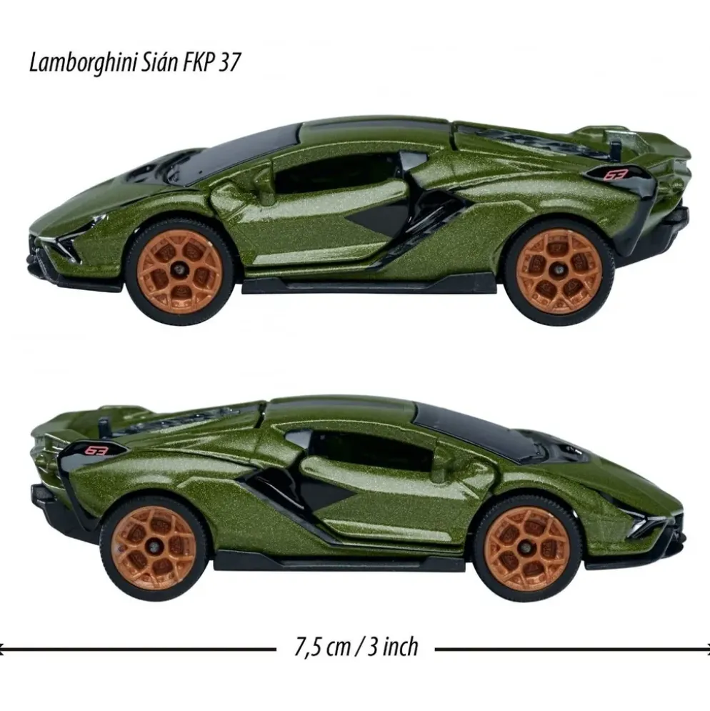 Lamborghini Sián FKP 37 - Olivgrön - Deluxe Cars - Majorette