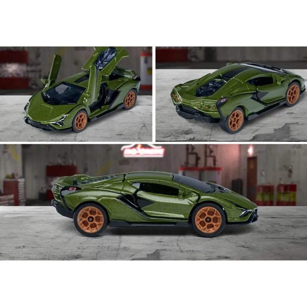 Lamborghini Sián FKP 37 - Olivgrön - Deluxe Cars - Majorette
