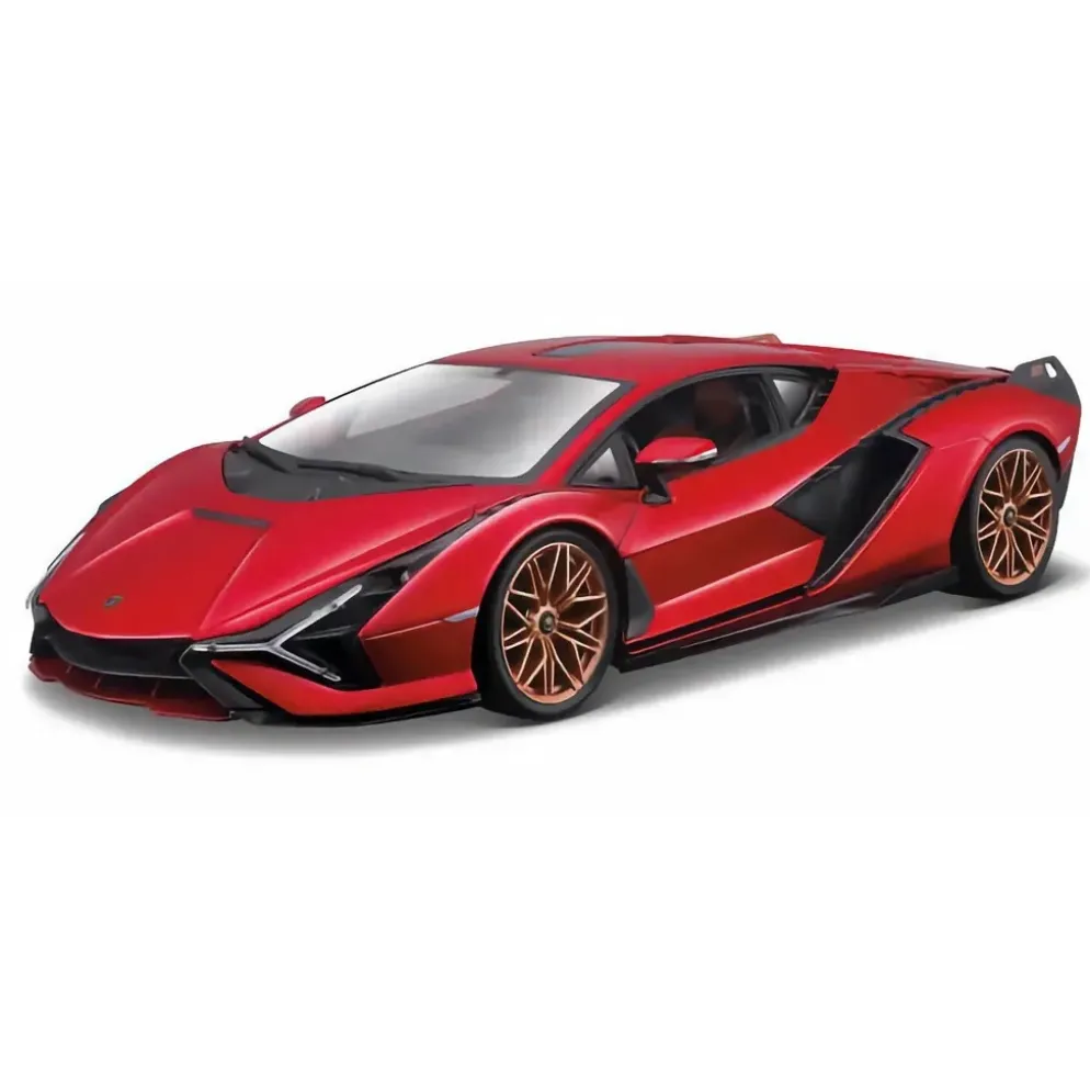 Lamborghini Sián FKP 37 - 2019 - Röd - Bburago - 1:24
