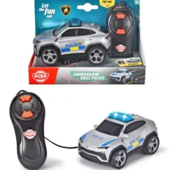 Lamborghini Urus - Svensk Polis - Sladdstyrd - Dickie Toys