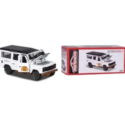 Land Rover Defender 110 - Vit - Deluxe Cars - Majorette