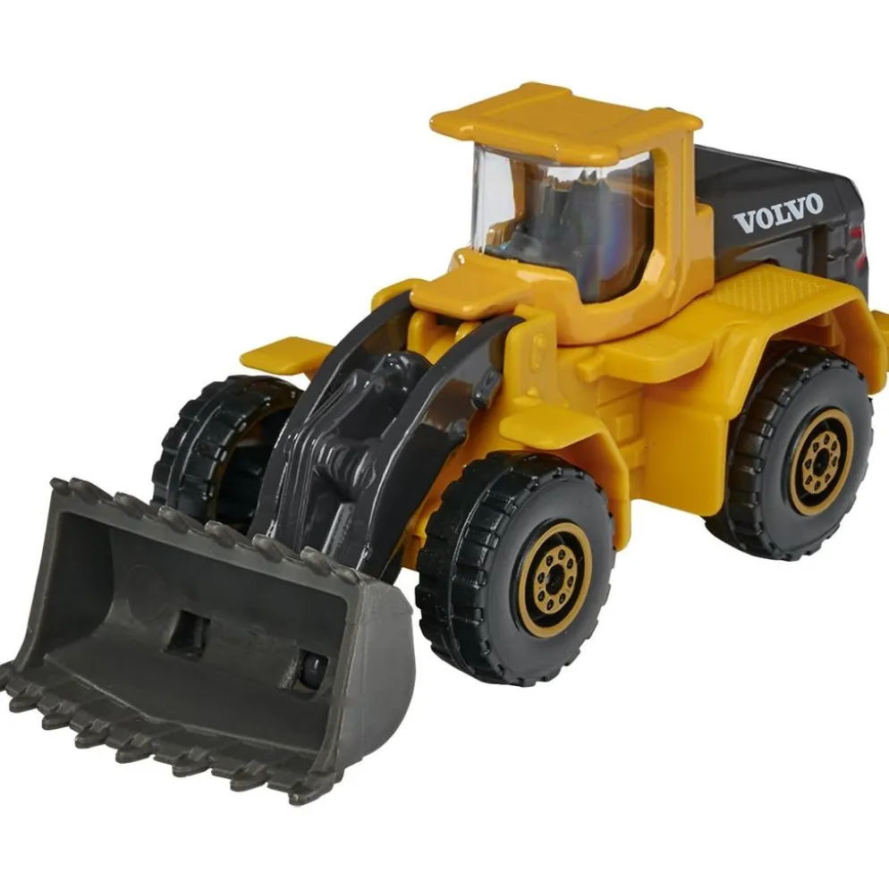 Lastbil, Hjullastare, Betongbil - Majorette Construction