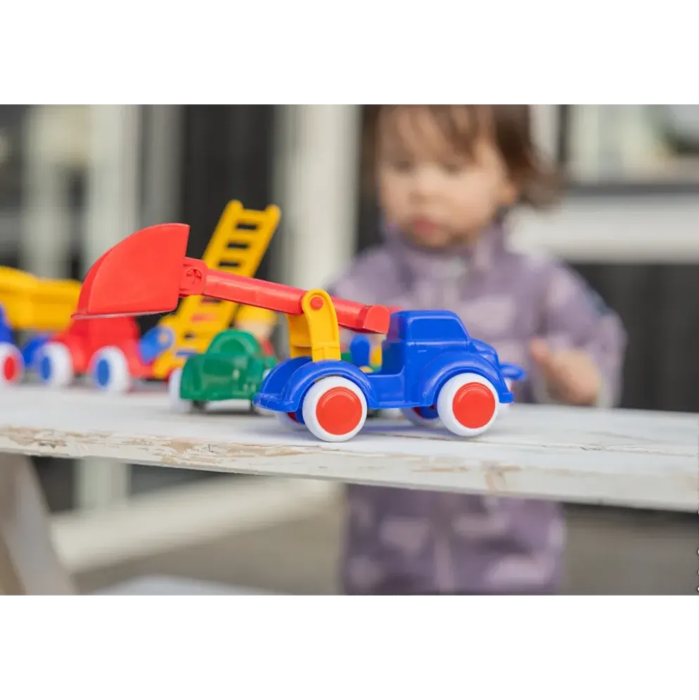 Lastbil med skopa - Blå - Maxi - Viking Toys - 14 cm