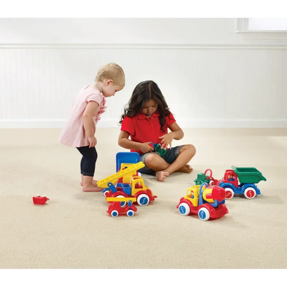 Lastbil med skopa - Blå - Maxi - Viking Toys - 14 cm