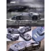 LBWK F40 Chrome Black - Ferrari - Inno64 - 1:64
