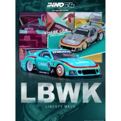 LBWK Mazda RX-7 FD3S LB-Super Silhouette - Inno64 - 1:64