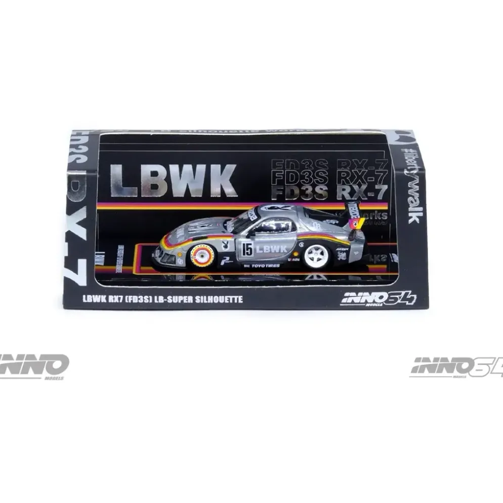 LBWK Mazda RX-7 FD3S LB-Super Silhouette - Inno64 - 1:64