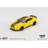 LB-WORKS Ford Mustang Triple Yellow - Gul - 1077 - Mini GT - 1:64