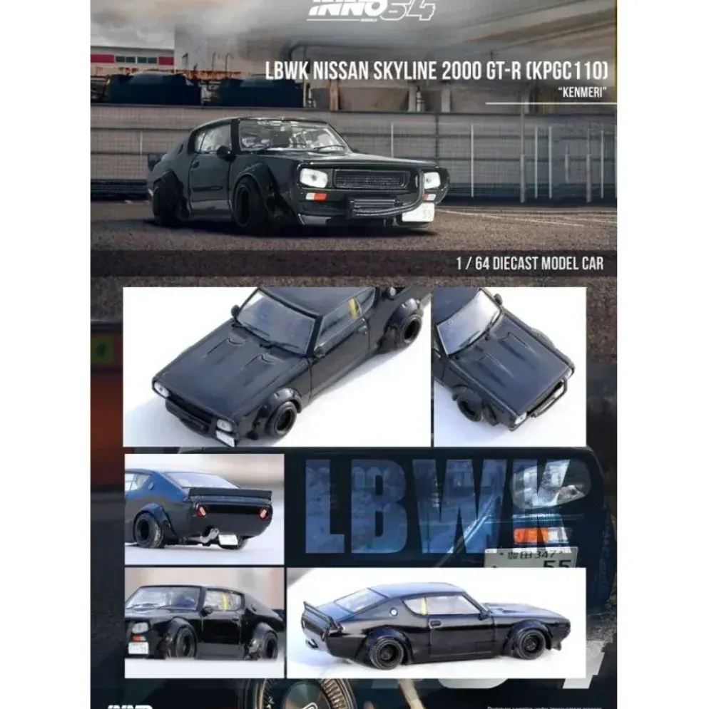 LB Works Nissan Skyline 2000 GT-R (KPGC110) - Inno64 - 1:64