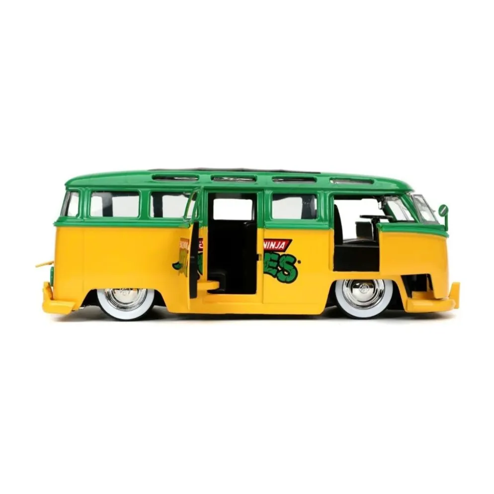 Leonardo & 1962 Volkswagen Bus - Turtles - Jada Toys - 1:24