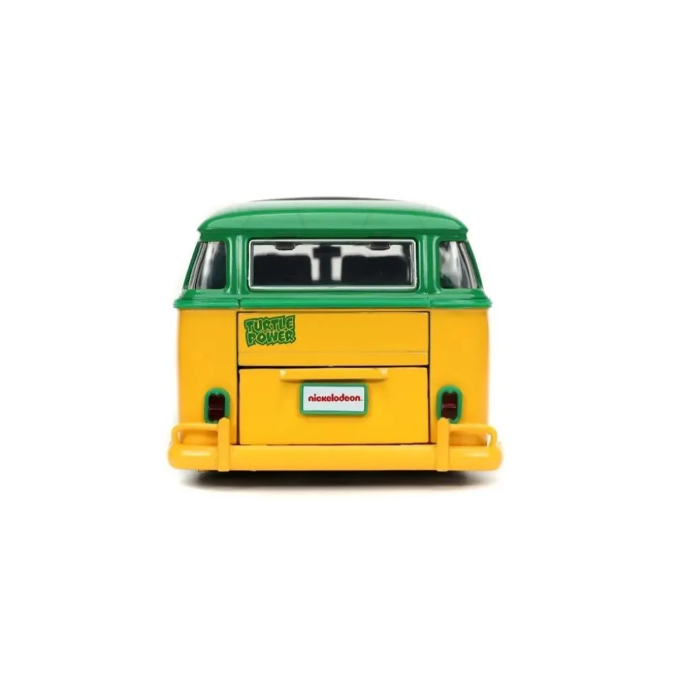 Leonardo & 1962 Volkswagen Bus - Turtles - Jada Toys - 1:24