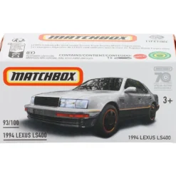 1994 Lexus LS400 - Silver - Power Grab - Matchbox