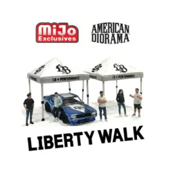 Liberty Walk - 5 figurer - American Diorama / MiJo - 1:64